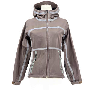 Gorp Outdoor Research Mithril Stormshell Jacket Women’s XS Hooded Hiking Gray